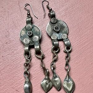 Vintage Moroccan dangle earrings